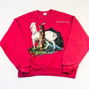 Vintage Cherokee NC Crewneck Sweatshirt